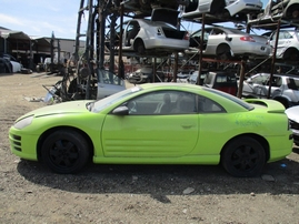 2000 MITSUBISHI ECLIPSE GT LIME GREEN 3.0L MT 163769